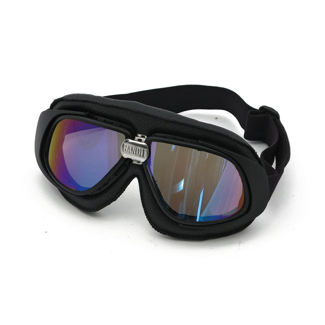 Bandit Classic Goggles Iridium Lens / Replica Black Leather