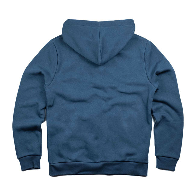 Bike Shed Overhead Hoodie Navy - FREE UK Shipping, FREE 365 Day Returns | Moto Central