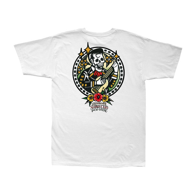 Loser Machine Mariachi Calavera T-Shirt White