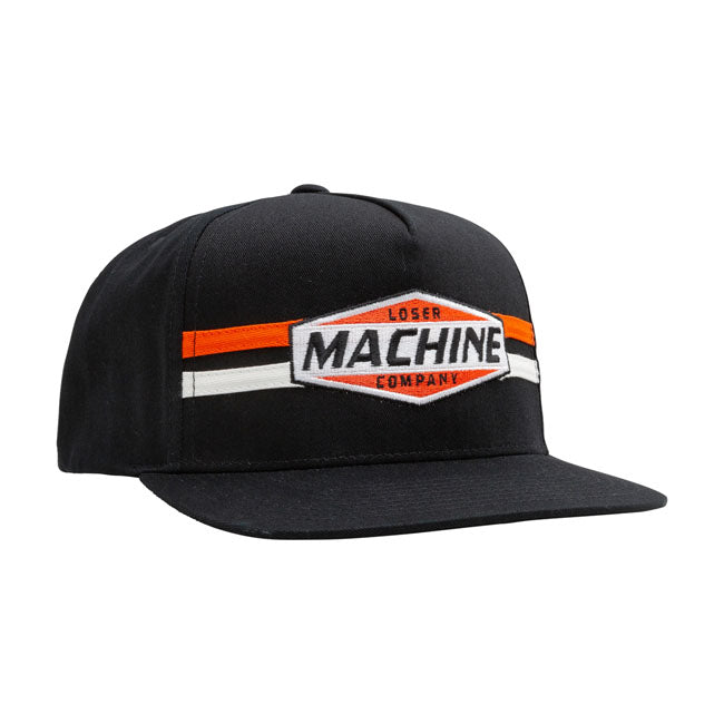 Loser Machine Anvil Snapback Cap Black