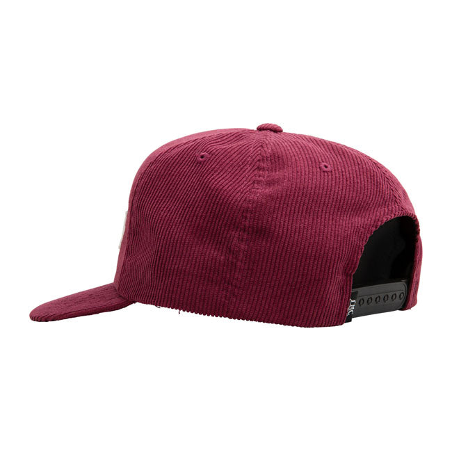 Loser Machine Mejor Snapback Cap Burgundy - FREE UK Shipping, FREE 365 Day Returns | Moto Central