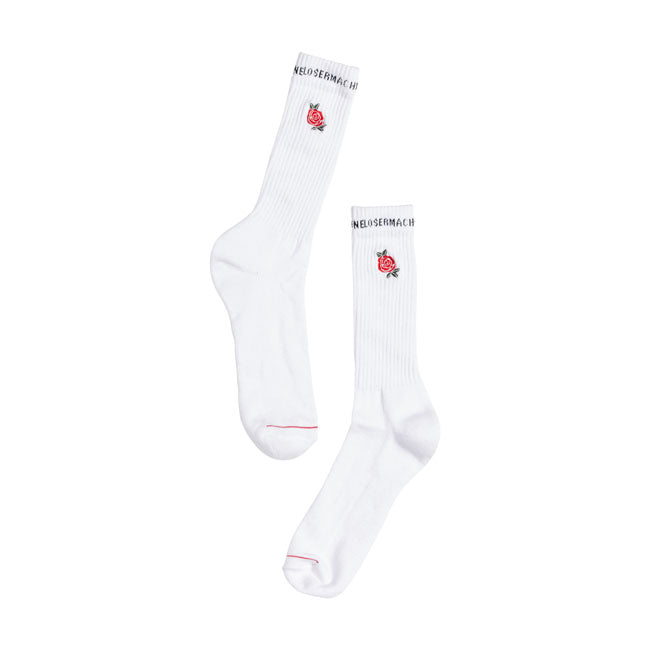 Loser Machine Rosa Socks White