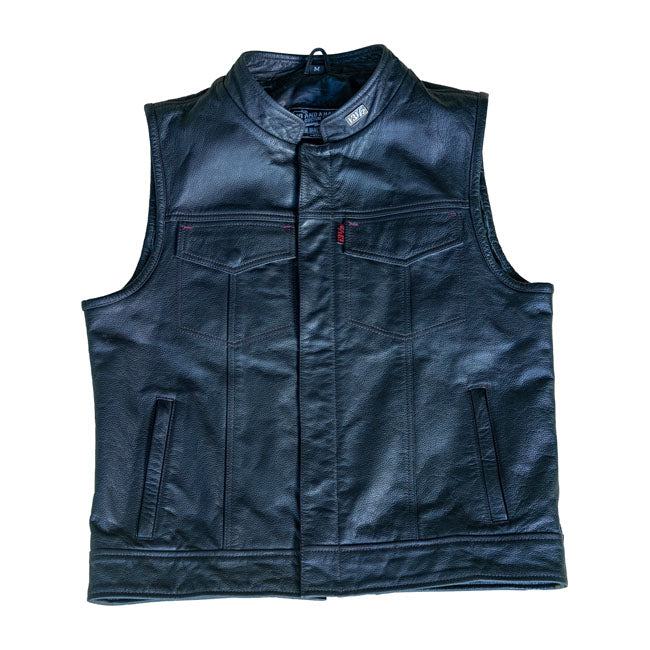 13 And A Half Magazine Night Rider Leather Vest