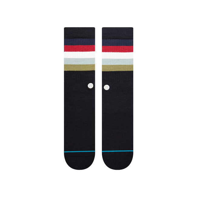 Stance Maliboo Socks Black Fade  - FREE UK Delivery - Moto Central