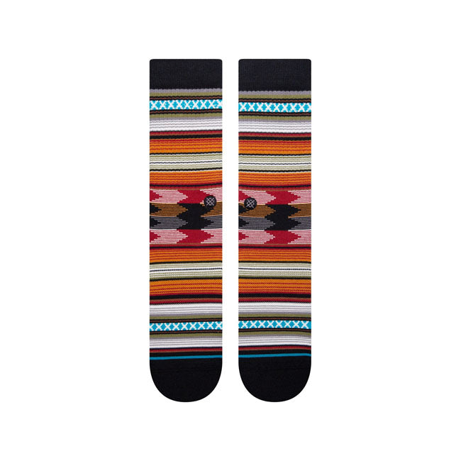 Stance Baron Socks Black  - FREE UK Delivery - Moto Central