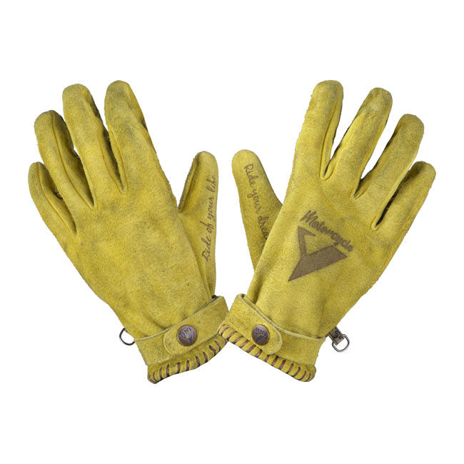 ByCity Iconic Gloves Mustard  - FREE UK Shipping, FREE 365 Day Returns | Moto Central