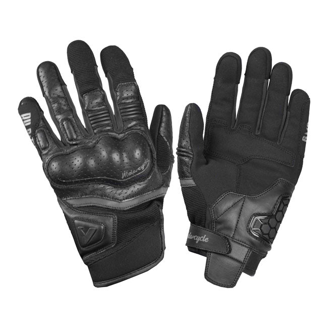 ByCity Tokio Gloves Black  - FREE UK Shipping, FREE 365 Day Returns | Moto Central