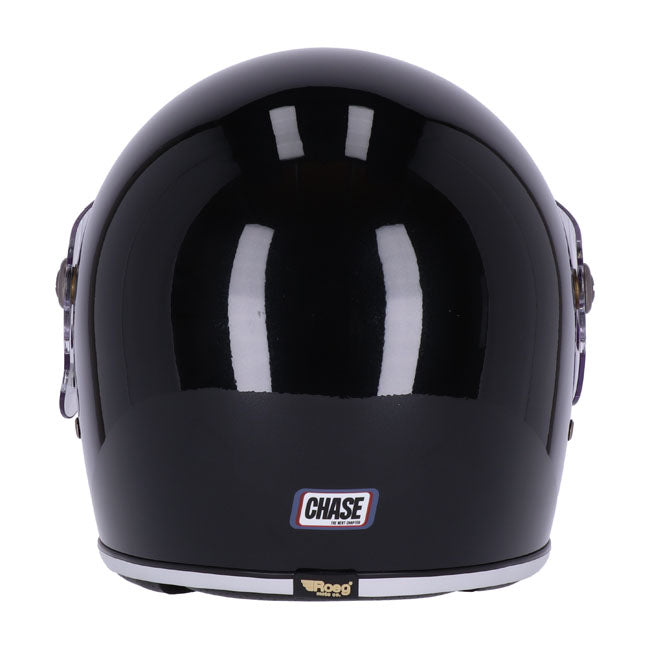 Roeg Chase Helmet Gloss Black  - FREE UK Delivery - Moto Central