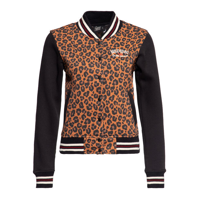 King Kerosin Queen Kerosin Wild Rebel Ladies Jacket Leo