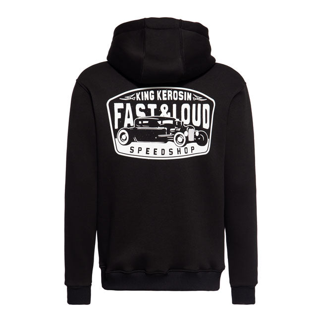 King Kerosin Fast & Loud Hoodie Black