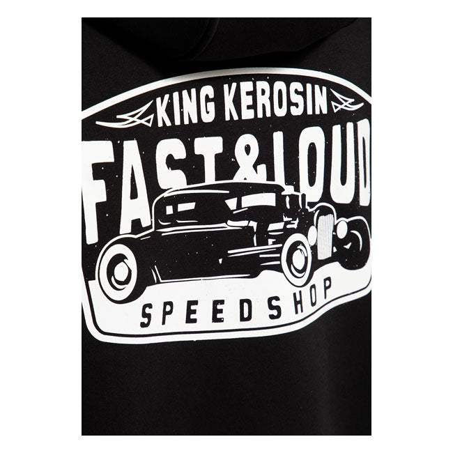 King Kerosin Fast & Loud Hoodie Black