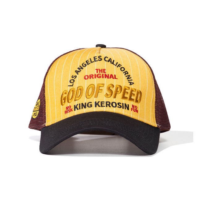 King Kerosin God Of Speed Trucker Cap