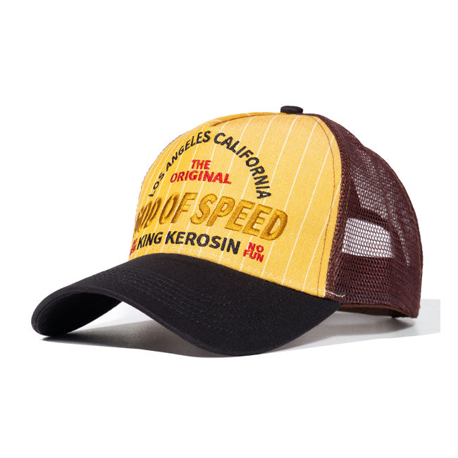 King Kerosin God Of Speed Trucker Cap