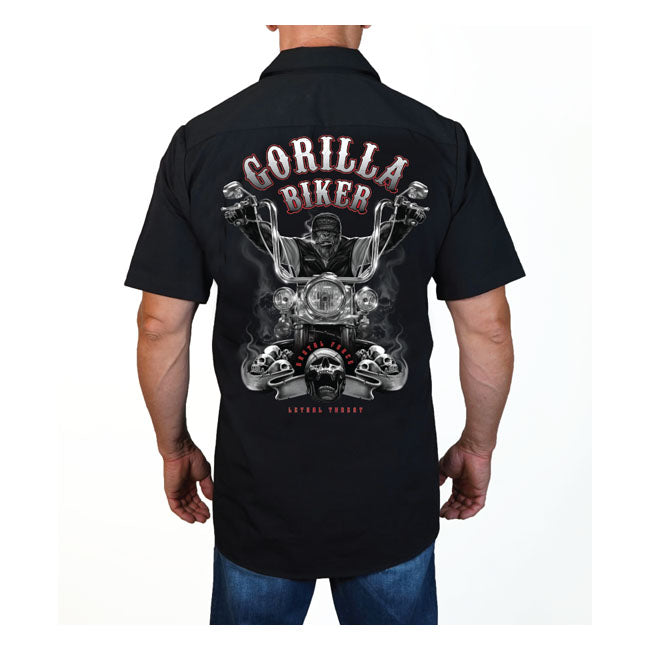 Lethal Threat Gb Ape Hangers Work Shirt - FREE UK Shipping, FREE 365 Day Returns | Moto Central