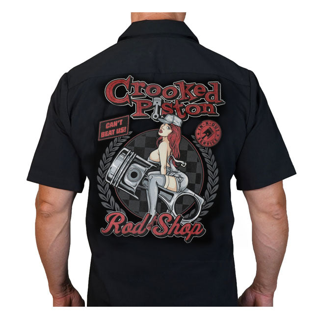 Lethal Threat Crooked Piston Work Shirt - FREE UK Shipping, FREE 365 Day Returns | Moto Central