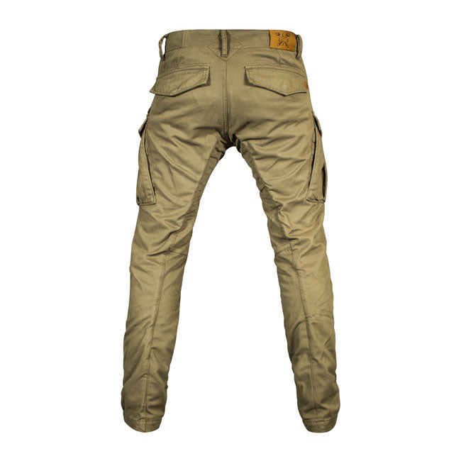 John Doe Stroker Cargo XTM Trouser Camel - FREE UK Shipping, FREE 365 Day Returns | Moto Central