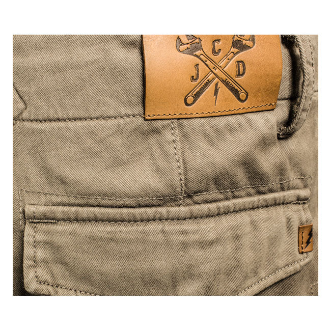 John Doe Stroker Cargo XTM Trouser Camel - FREE UK Shipping, FREE 365 Day Returns | Moto Central