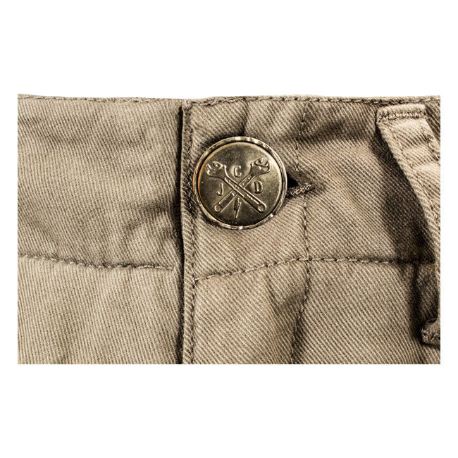 John Doe Stroker Cargo XTM Trouser Camel - FREE UK Shipping, FREE 365 Day Returns | Moto Central