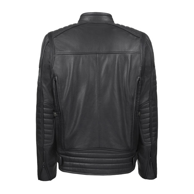 John Doe Technical Leather Jacket With XTM Black