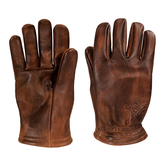 John Doe Freewheeler Gloves Brown - FREE UK Shipping, FREE 365 Day Returns | Moto Central