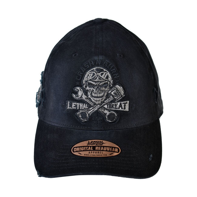 Lethal Threat Crash N Burn Baseball Cap