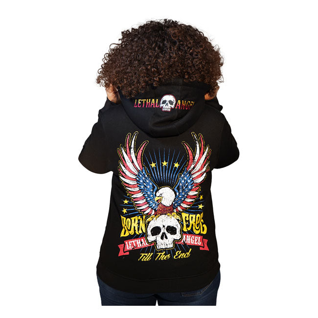 Lethal Threat Lethal Angel Born Free Hoodie