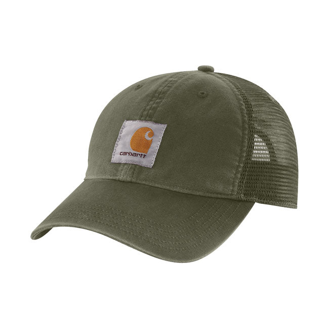 Carhartt Buffalo Mesh Cap Basil  - FREE UK Delivery - Moto Central