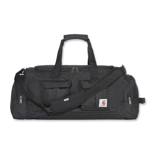 Carhartt Utility Duffel 40 Liters Black - 63.5 x 26 x 24.1 CM  - FREE UK Shipping, FREE 365 Day Returns | Moto Central