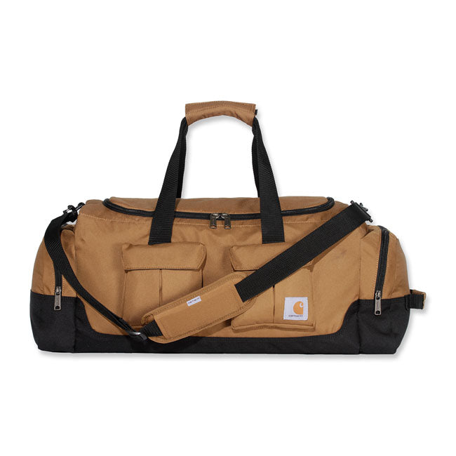 Carhartt Utility Duffel 40 Liters Carhartt Brown - 63.5 x 26 x 24.1 CM - FREE UK Shipping, FREE 365 Day Returns | Moto Central