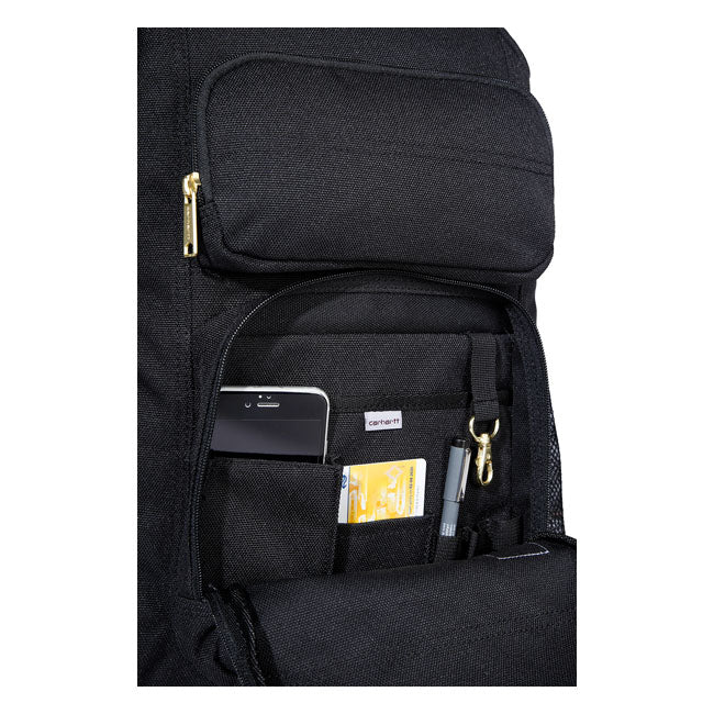 Carhartt Classic Single Backpack Black - 30.5 x 44.5 x 22.2 cm - FREE UK Shipping, FREE 365 Day Returns | Moto Central