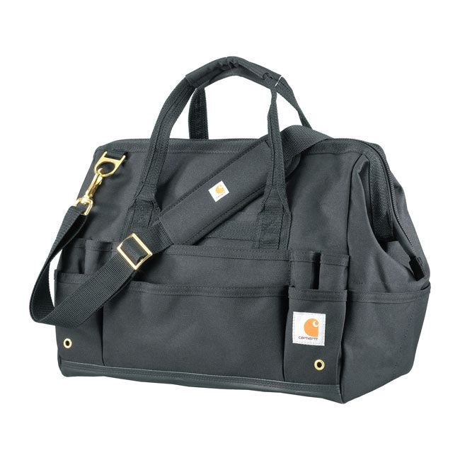 Carhartt 16-Inch 30 Pocket Toolbag Black - 40.6 x 30.5 x 24.1 cm - FREE UK Shipping, FREE 365 Day Returns | Moto Central