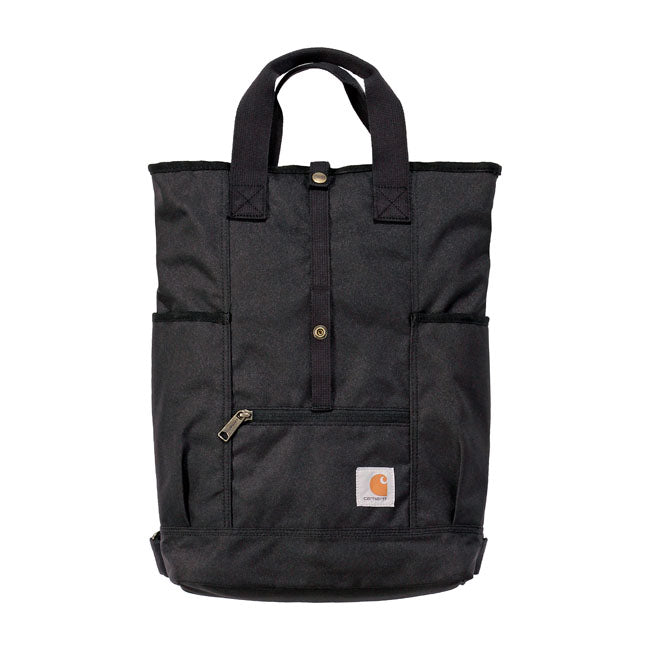 Carhartt Backpack Tote Black - 33 x 43.2 x 10.2 cm - FREE UK Shipping, FREE 365 Day Returns | Moto Central