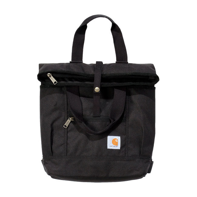 Carhartt Backpack Tote Black - 33 x 43.2 x 10.2 cm - FREE UK Shipping, FREE 365 Day Returns | Moto Central