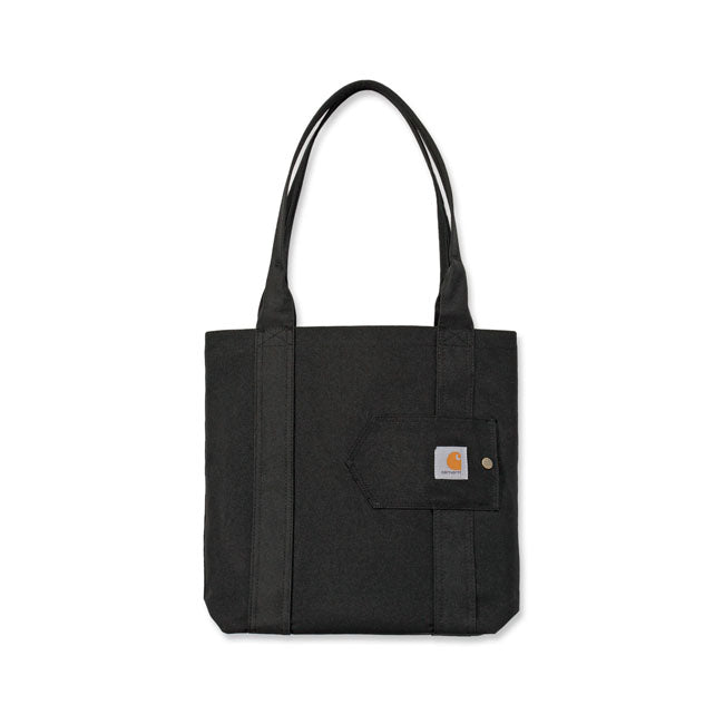 Carhartt Vertical Open Tote Bag Black - 31.8 x 37.5 x 12.7 CM - FREE UK Shipping, FREE 365 Day Returns | Moto Central