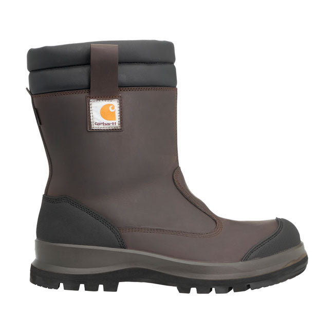 Carhartt Pull On Safety Boot Dark Brown - FREE UK Shipping, FREE 365 Day Returns | Moto Central