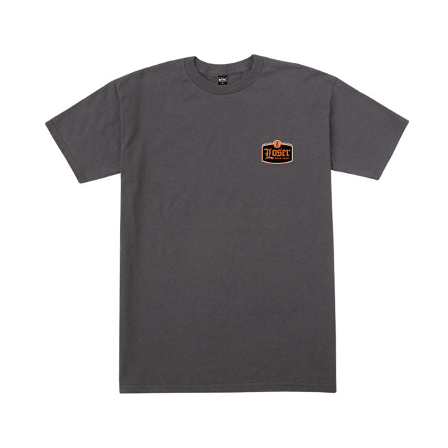 Loser Machine Beer Hunter T-Shirt Charcoal