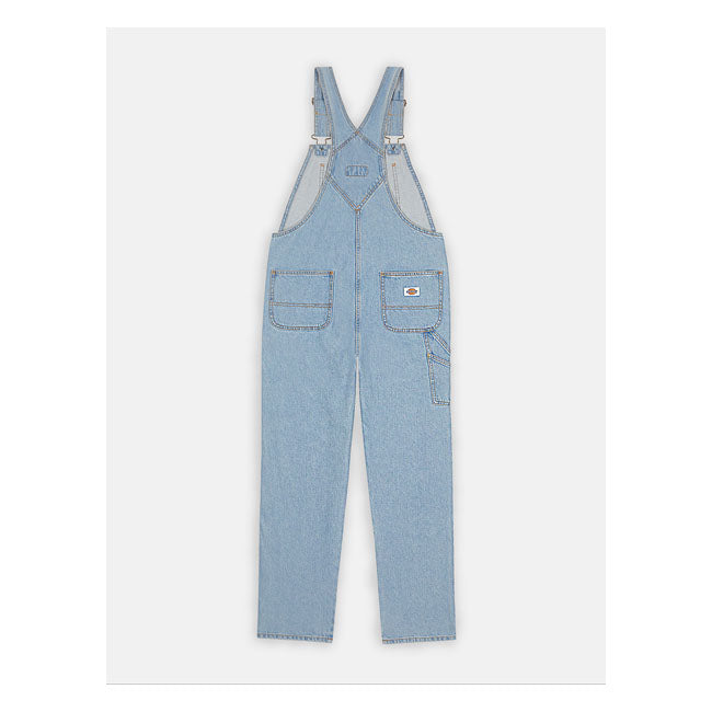 Dickies DC Classic Bib Ladies Vintage Denim - FREE UK Shipping, FREE 365 Day Returns | Moto Central