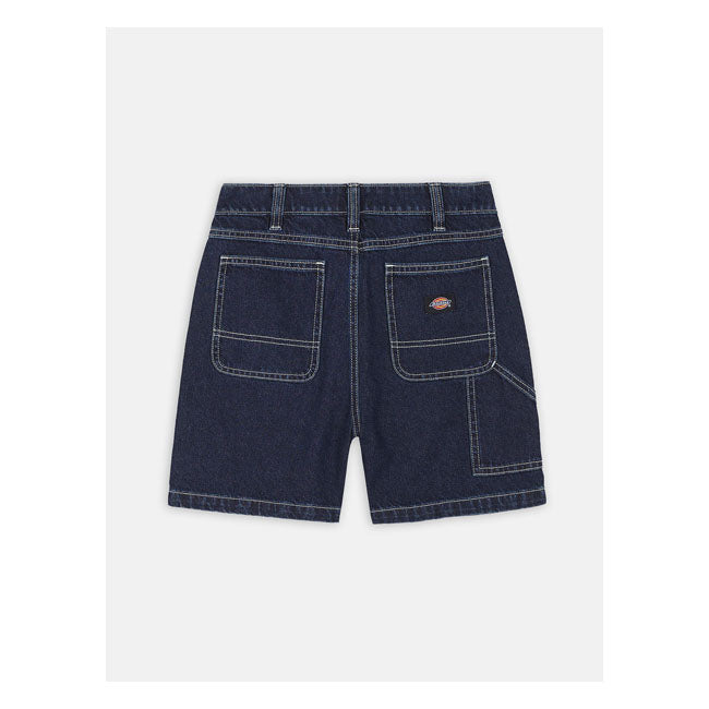 Dickies Denim Ladies Shorts Classic Blue