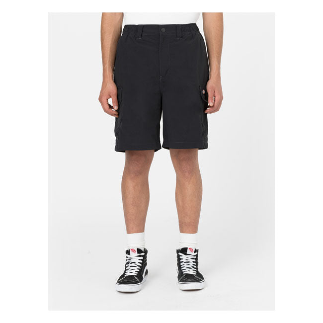 Dickies Jackson Cargo Short Black - FREE UK Shipping, FREE 365 Day Returns | Moto Central