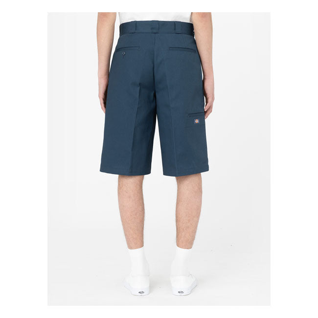 Dickies 13 Inch Multi Pocket Work Short Rec Force Blue - FREE UK Shipping, FREE 365 Day Returns | Moto Central