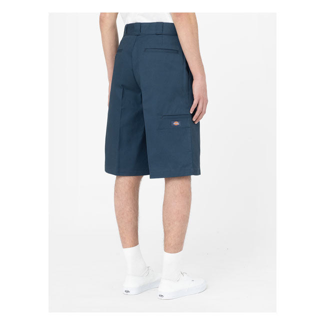 Dickies 13 Inch Multi Pocket Work Short Rec Force Blue - FREE UK Shipping, FREE 365 Day Returns | Moto Central