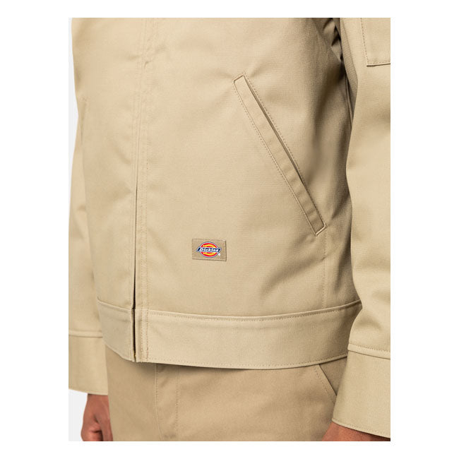 Dickies Lined Eisenhower Jacket Rec Khaki