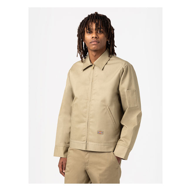 Dickies Lined Eisenhower Jacket Rec Khaki