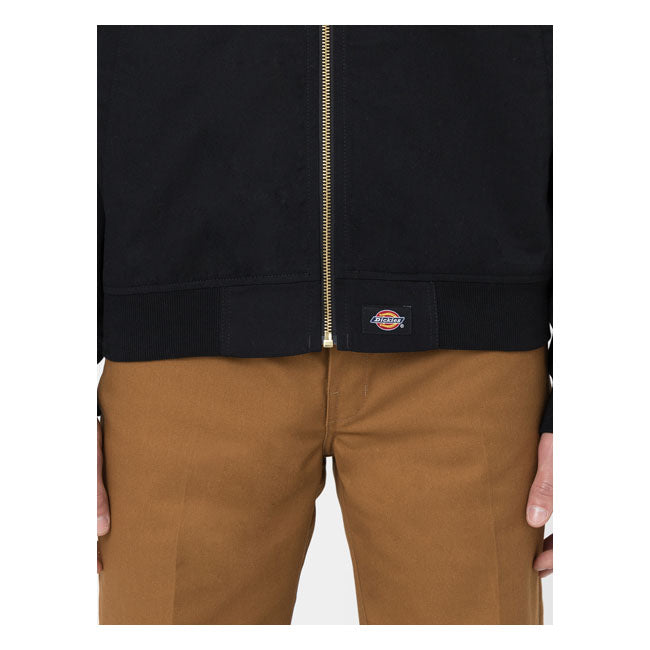 Dickies Hughson Jacket Black - FREE UK Shipping, FREE 365 Day Returns | Moto Central