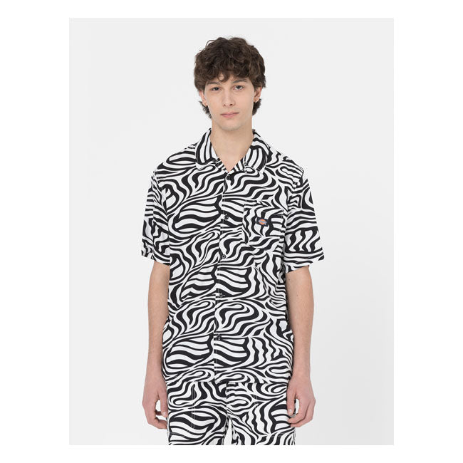 Dickies Leesburg Shirt Cloud Zebra - FREE UK Shipping, FREE 365 Day Returns | Moto Central