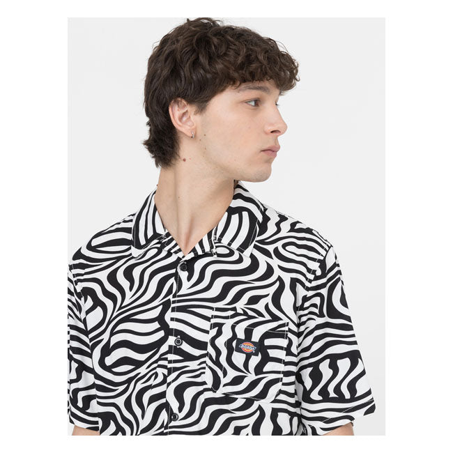 Dickies Leesburg Shirt Cloud Zebra - FREE UK Shipping, FREE 365 Day Returns | Moto Central