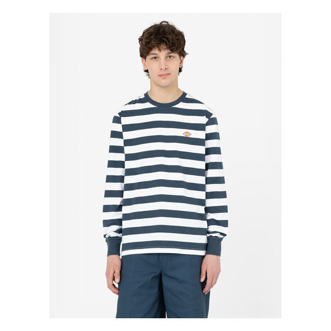 Dickies Rivergrove Long Sleeves T-Shirt Air Force Blue