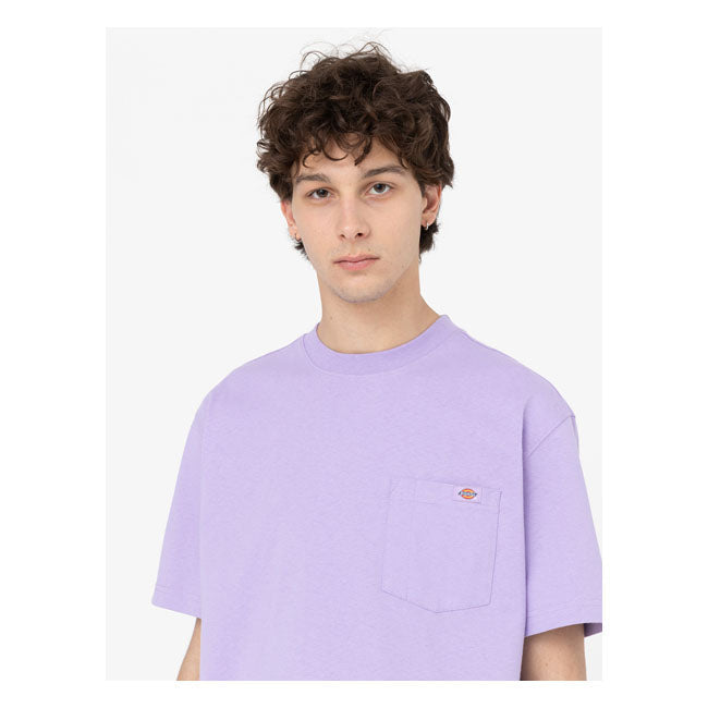 Dickies Porterdale T-Shirt Purple Rose - FREE UK Shipping, FREE 365 Day Returns | Moto Central