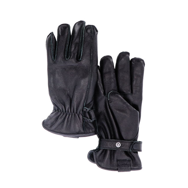 Roeg Jettson Gloves Black - FREE UK Shipping, FREE 365 Day Returns | Moto Central