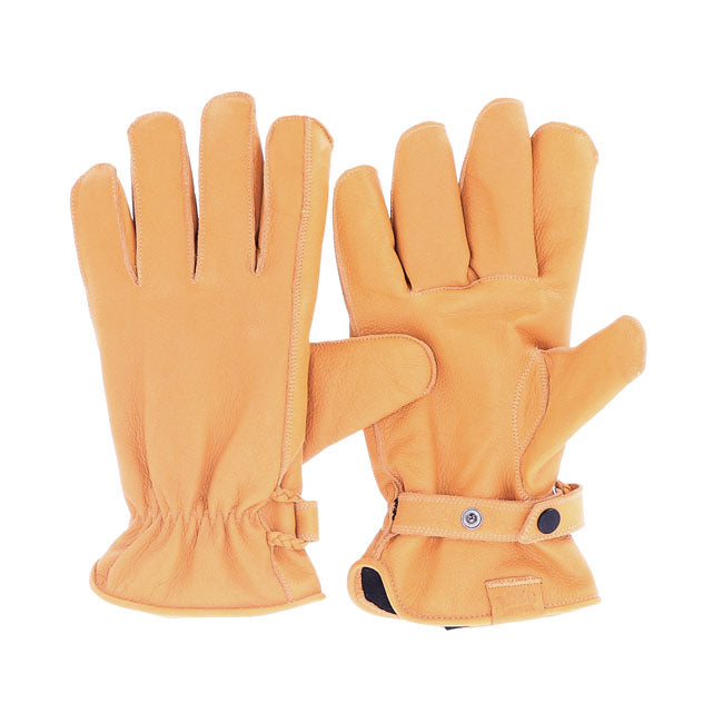 Roeg Jettson Gloves Yellow - FREE UK Shipping, FREE 365 Day Returns | Moto Central